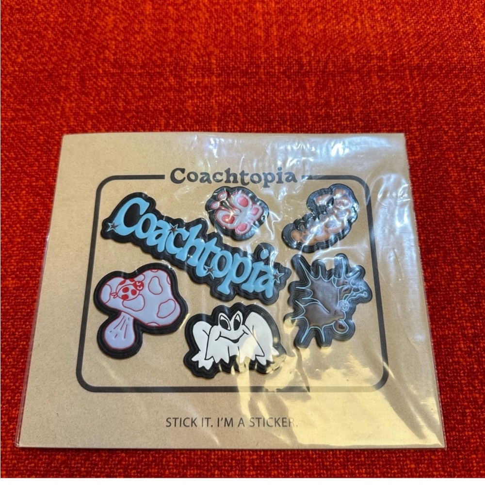 ❤️❤️❤️NEW Coach/Coachtopia Upcrafted stickers ❤️❤️❤️ - Picture 3 of 4